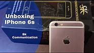 @sk_communications_ Unboxing iphone 6s Rose gold 64 GB . Refurbished iphone from sk communication