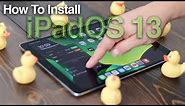 How To Install iPad OS 13 (Update iOS 13 On iPad)