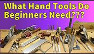 Hand Tools For Beginners Woodworking - What you NEED