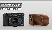 Canon EOS M3 Ever Ready Leather Camera Case | MegaGear
