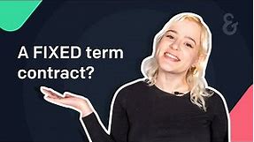 What is a fixed term contract? | Ember