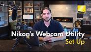 Nikon Webcam Utility Setup