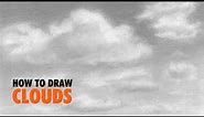 How To Draw Realistic Clouds For Beginners