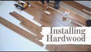 Installing pre-finished hardwood