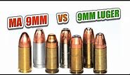 MA 9mm vs 9mm Luger 1500 (2022)