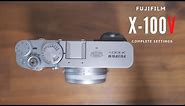 How I set up my FUJIFILM X100V (Complete guided walkthrough of each setting)