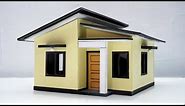 DIY Simple Miniature House - Miniature Model