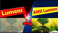 ANSI Lumens VS Lumens | Must Consider Before buying a Projector | Head on Comparison | TechCanvas