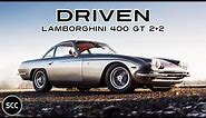 LAMBORGHINI 400GT 2+2 | 400 GT 1968 - Full test drive in top gear - V12 Engine sound | SCC TV
