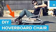 Building a DIY Hoverboard Chair for Under $50 | Rideable