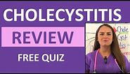 Cholecystitis Nursing NCLEX Pathophysiology, Symptoms (T-Tube & Cholecystostomy)