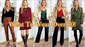 13 FALL Outfits for Women Over 50! Fall LOOKBOOK 2022! + 9 Bonus Sweaters!