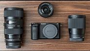 4 Lens Kit for Sony A6500 / A6300 /A6000 + Sony 18-135mm Announcement + E-mount Lens Rumors
