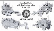 MaxxPro Dash scale 1.72