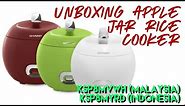 UNBOXING | SHARP Apple Rice Cooker