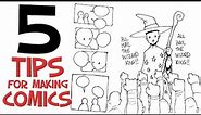 5 Tips For Making Comics