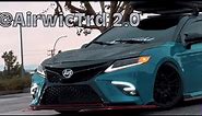 Toyota Camry TRD 2022 Cavalry Blue AirwicTRD 2.0 Walkaround mod list roller shots Camry Accord meet