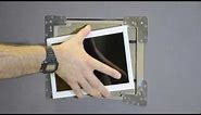 Retrofit wall mount for Control4 T3 10" touch screen - Installation