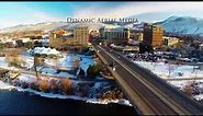 Downtown Missoula from the Air 4K