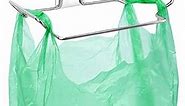 Large Stainless Steel Trash Bag Holder for Kitchen Cabinets Doors and Cupboards, Under Sink Bag Holder, Garbage Bag Holder, Kitchen Waste Can, Kitchen Trash Cans