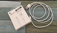 Lightning to USB Cable 1M Unboxing