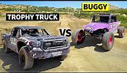 BJ Baldwin's Champion Trophy Truck vs Blake Wilkey’s Megalodon // THIS vs THAT Off-Road