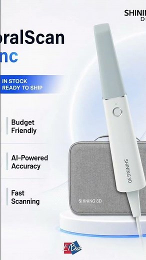 Your Perfect Intraoral Scan Starts with SHINING 3D DENTAL