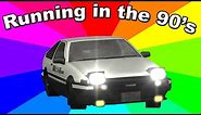 What Is "Running In The 90's"? The history and origin of the Initial D/Eurobeat Remix Memes