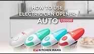 How to Use Kitchen Mama Electric Can Opener | Kitchen Mama