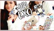 DIY KPOP PHONE CASES PT.2 (EXO EDITION) |OnlyKelly