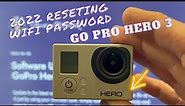 How to reset your Go Pro Hero 3 Wifi password 2022 #GoProHero3 #GoProApp