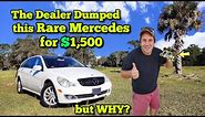 I Bought a $1,500 Mercedes with a Mysterious Engine Issue & Fixed it for $170!