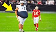 20 HEAVIEST Players In NFL History..