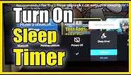 How to Turn On or OFF Sleep Timer on Sony TV Google TV (Easy Method)