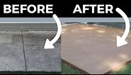 How to Stain Concrete (simple DIY method)