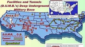 THIS WILL SHOCK YOU A LIST OF UNDERGROUND BASES IN THE USA