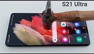 Samsung Galaxy S21 Ultra Screen Test Gorilla Glass Victus