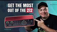 16 Tips To Record Like A Pro With The Scarlett 2i2 4Th Gen