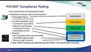 PCIe® 5.0 Protocol and Electrical Compliance Testing Deep Dive
