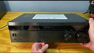 Sony STR-DH190 Stereo Receiver with Bluetooth Unboxing