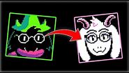 DELTARUNE (Chapter 1) - Hatless Ralsei Mod