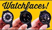 10 BEST Watchfaces for Galaxy Watch 5 and Galaxy Watch 4 Classic!