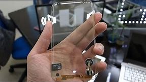 Samsung to sell transparent galaxy phone!