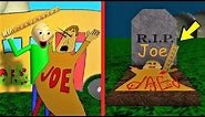RIP JOE?! * PREQUEL to Guess Who Oofed BALDI?! [All Endings] | Baldi's Basics: Don't Ask Who Joe is