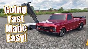This RC Car Is Ready For Fast Passes! Traxxas Drag Slash Chevrolet C10 Review | RC Driver
