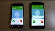 Samsung Galaxy S5 mini & S5 Incoming Call