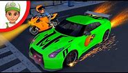 Fast cars. Best cartoons compilation episodes 98-100