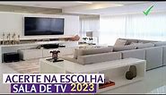 ACERTE NA ESCOLHA -10 DICAS EXCLUSIVAS DE COMO DECORAR UMA SALA DE TV MODERNA DO ANO