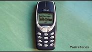 Nokia 3310 retro review (old ringtones, screensavers & games [Snake]) Vintage phone