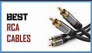Top 8: Best RCA Cables for Sound Improvement!